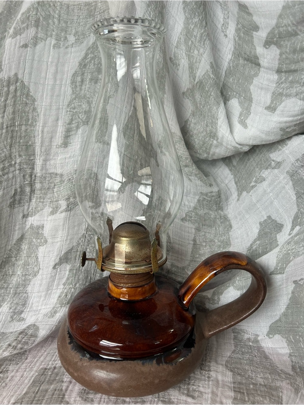 Vintage Stoneware Rogers 308 Lantern